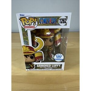 Funko Pop 1262 Armored Luffy One Piece Funko Shop Exclusive Common